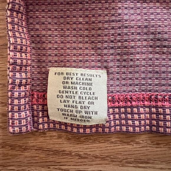 RARE Peter Millar Links 20 Golf Polo M Pink Double Mercerized Cotton Logo Shirt - Picture 7 of 7
